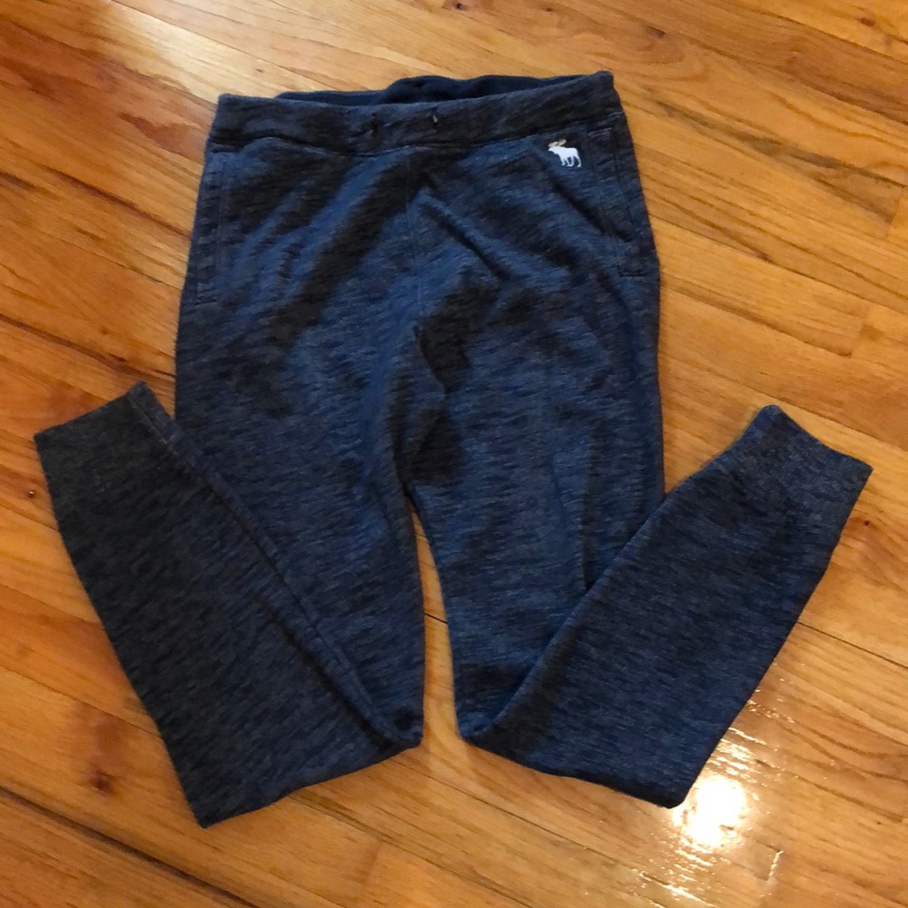 Abercrombie kids dark grey heather joggers
